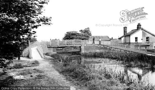 Photo of Horsell, The New Swing Bridge On The Canal c.1955