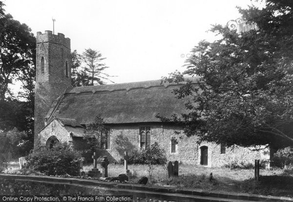 Photo of Horsey, All Saints Church c.1955