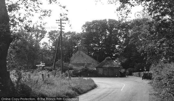 Photo of Horsey, The Village c.1955