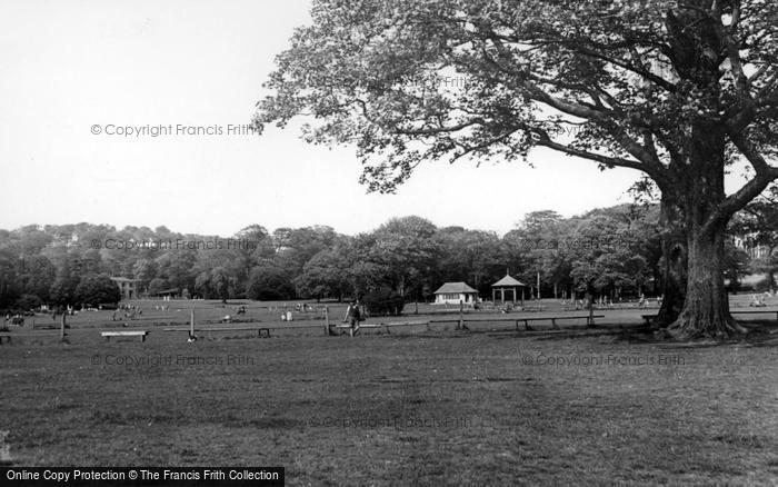 Photo of Horsforth, Hall Park c.1955