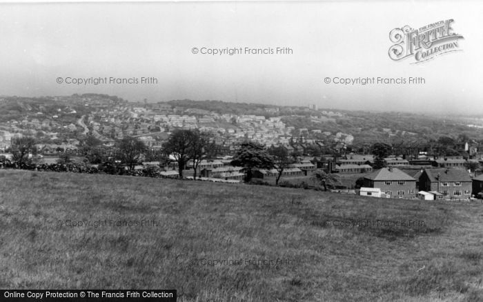 Photo of Horsforth, View From Wood Top c.1960