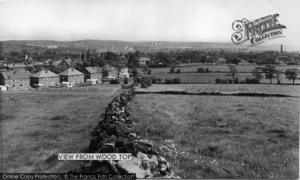 Photo of Horsforth, View From Wood Top  c.1960