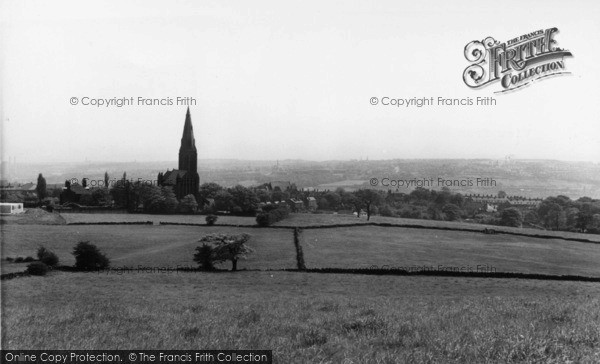 Photo of Horsforth, View From Wood Top c.1960