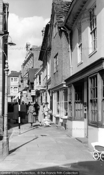 Photo of Horsham, A Quaint Corner By The Town Hall c.1960