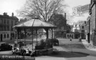 Bandstand, The Carfax c.1950, Horsham