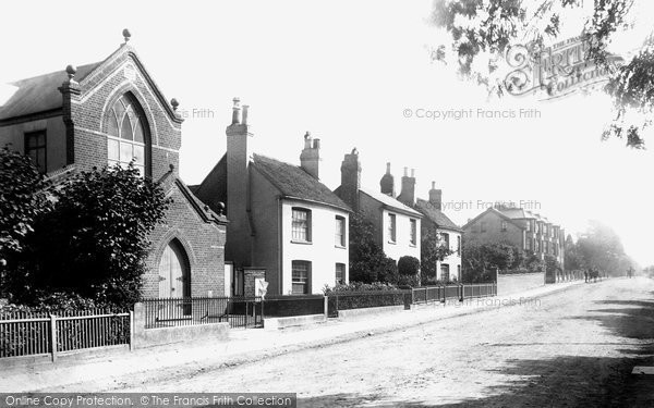 Photo of Horsham, Brighton Road, East Parade Baptist Church 1899