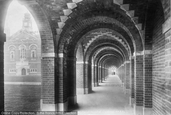Photo of Horsham, Christ's Hospital, Cloisters 1902