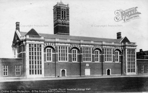 Photo of Horsham, Christ's Hospital, Dining Hall 1902