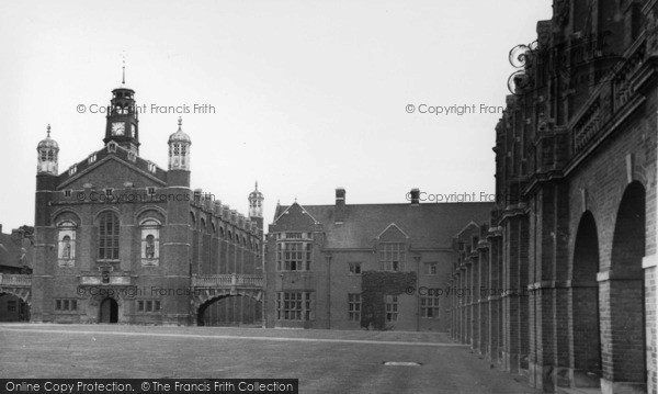 Photo of Horsham, Christ's Hospital School Chapel c.1955