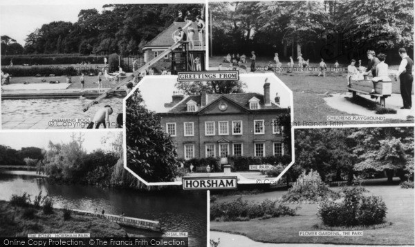 Photo of Horsham, Composite c.1965