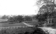 Horsham, from Denne Park 1895
