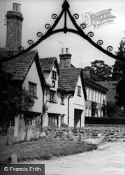 General View From Church Porch c.1965, Horsham