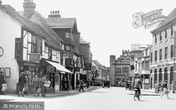 Market Square c.1955, Horsham