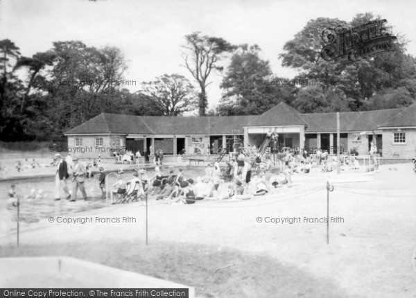 Photo of Horsham, Park, Swimming Pool 1934