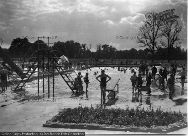 Photo of Horsham, Park, Swimming Pool 1934
