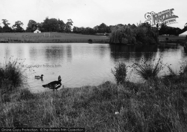 Photo of Horsham, Park, The Pond c.1960