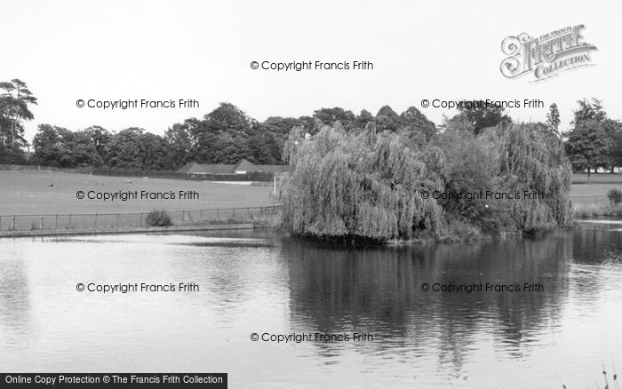 Photo of Horsham, Park, The Pond c.1960