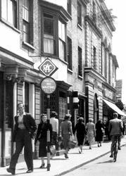 Pedestrians In East Street c.1955, Horsham