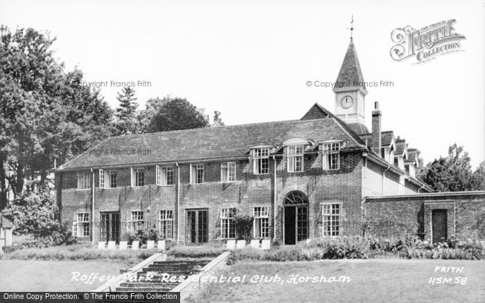Photo of Horsham, Roffey Park Residential Club c.1955