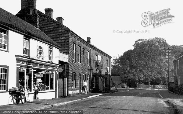 Photo of Horsham St Faith, Main Road c.1960