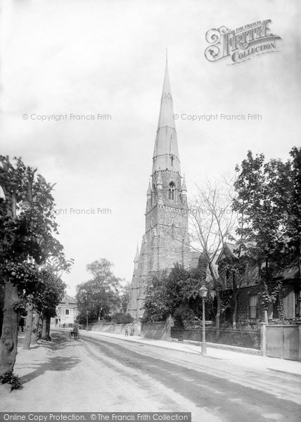 Photo of Horsham, St Mark's Church 1892