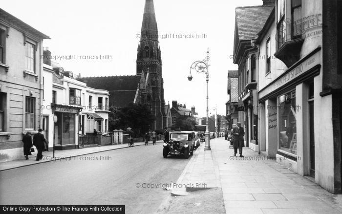 Photo of Horsham, St Mark's Church c.1955