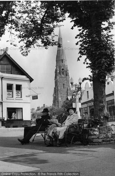 Photo of Horsham, St Mark's Church From The Carfax c.1950