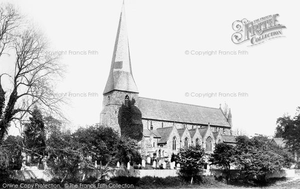 Photo of Horsham, St Mary's Church 1892