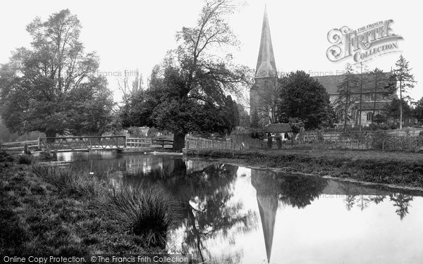 Photo of Horsham, St Mary's Church 1923