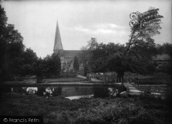 St Mary's Church 1924, Horsham