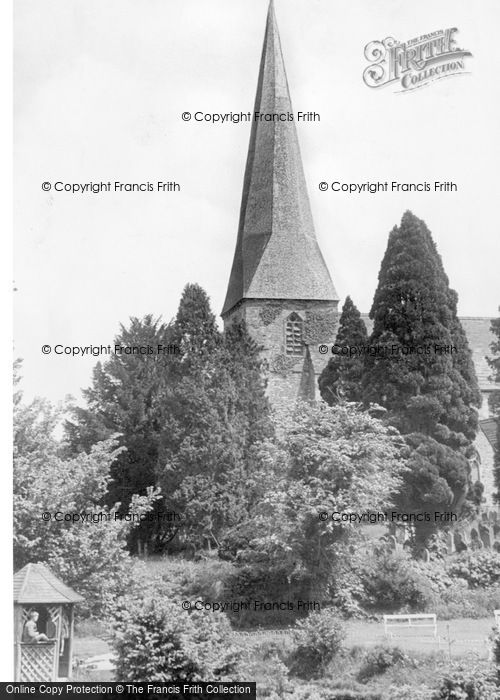 Photo of Horsham, St Mary's Church c.1950