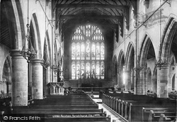 St Mary's Parish Church Interior 1893, Horsham