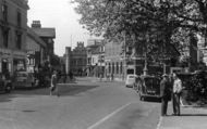 The Carfax And Town Hall c.1950, Horsham