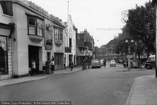 Photo of Horsham, The Carfax c.1955