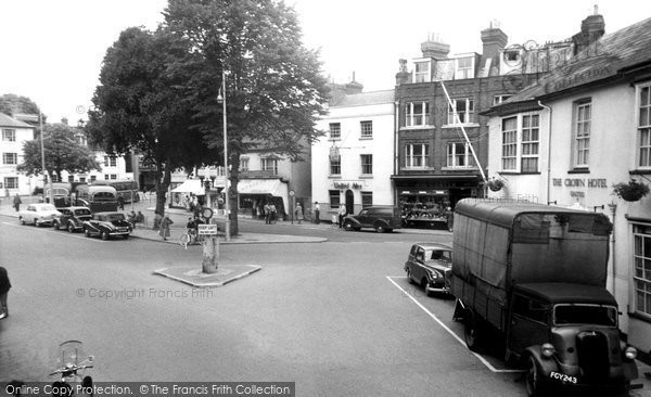 Photo of Horsham, The Carfax c.1960