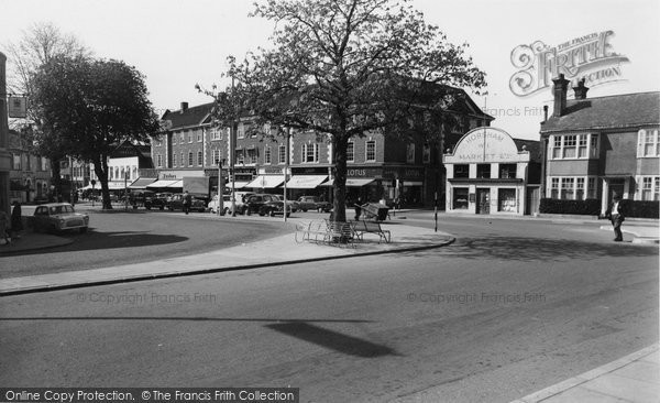 Photo of Horsham, The Carfax c.1960