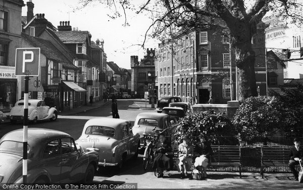 Photo of Horsham, The Carfax c.1960