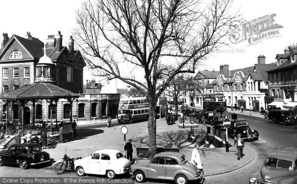 Photo of Horsham, The Carfax c.1960