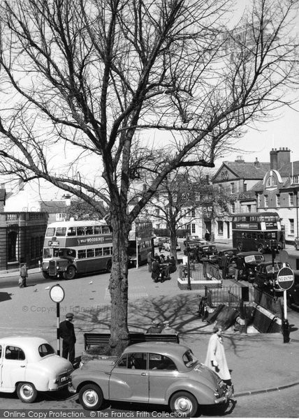 Photo of Horsham, The Carfax c.1960