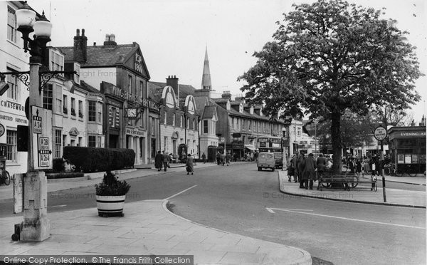 Photo of Horsham, The Carfax c.1960