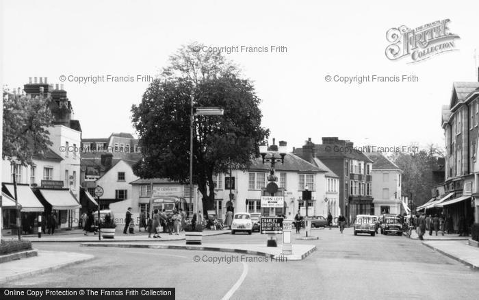 Photo of Horsham, The Carfax c.1960