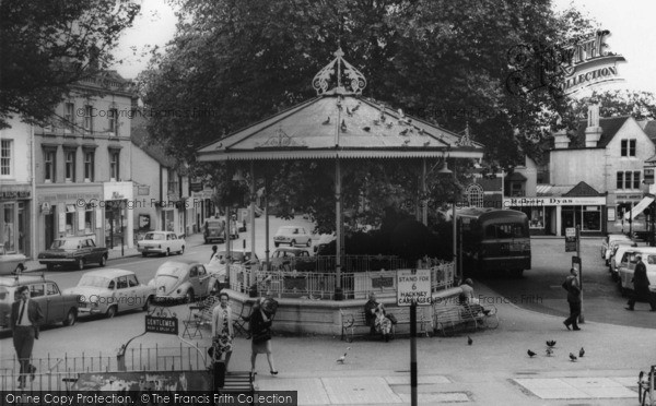 Photo of Horsham, The Carfax c.1965