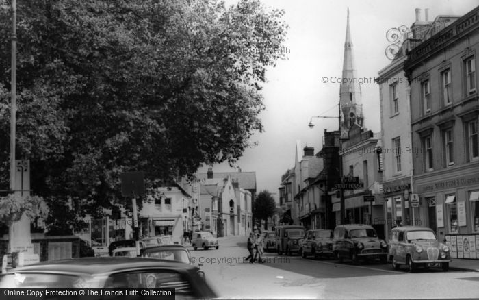 Photo of Horsham, The Carfax c.1965