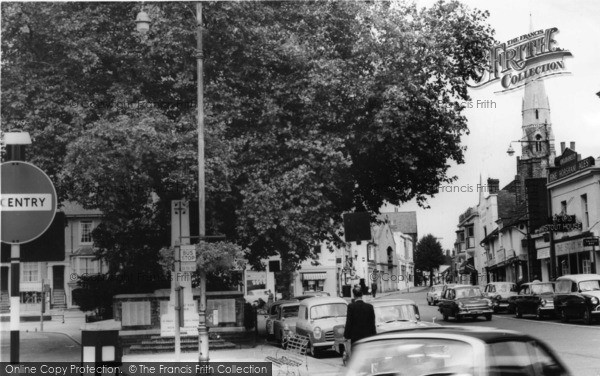 Photo of Horsham, The Carfax c.1965