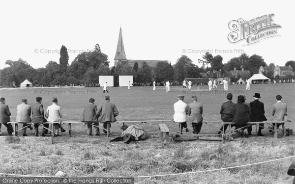 Photo of Horsham, The Cricket Field c.1950