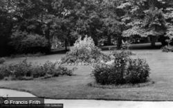 The Park, Flower Gardens c.1965, Horsham