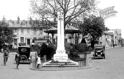 The War Memorial At The Carfax 1924, Horsham