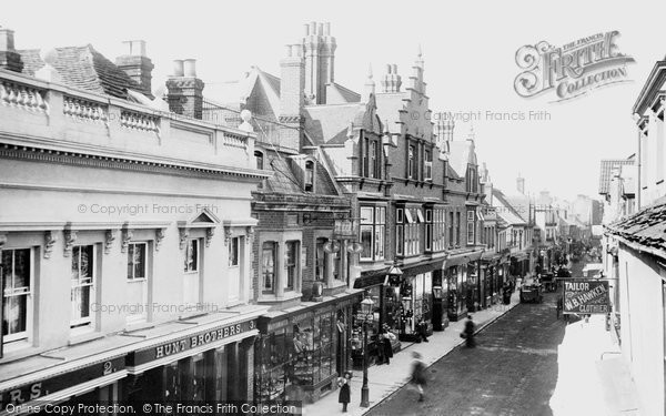 Photo of Horsham, West Street 1898