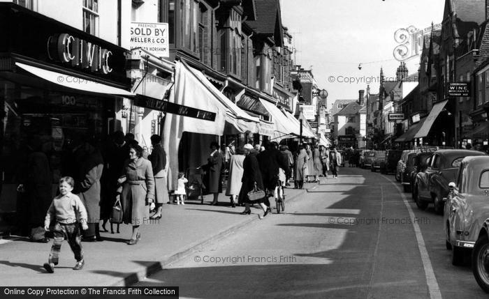 Photo of Horsham, West Street Shops 1959