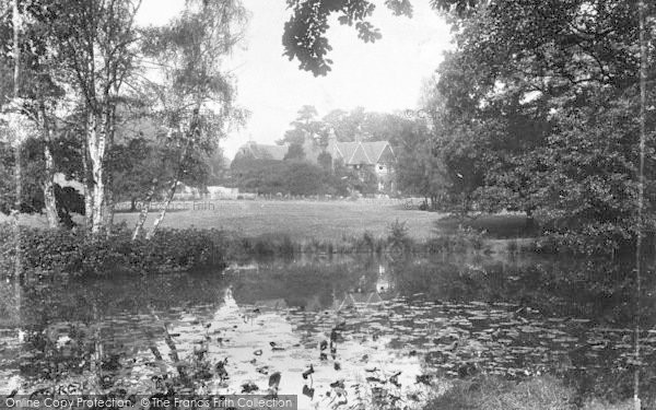 Photo of Horsmonden, Broadford House And Lake 1904